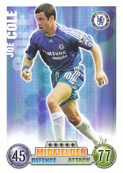 Joe Cole Chelsea 2007/08 Topps Match Attax #88